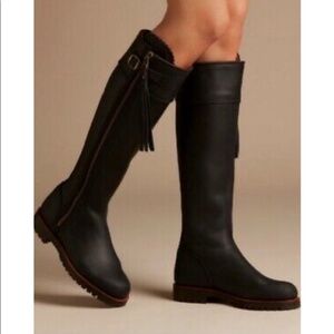 Penelope Chilvers Long Tassel Boot Tall Black